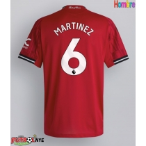 Camiseta Manchester United Lisandro Martinez #6 Primera Equipación 2025-26 manga corta